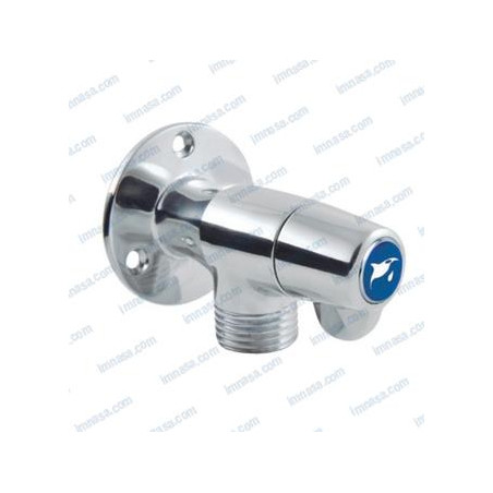 GRIFO INOX 316, FIJACION CASCO, ROSCA 3/4"-14 BSPP