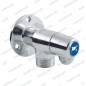 GRIFO INOX 316, FIJACION CASCO, ROSCA 3/4"-14 BSPP