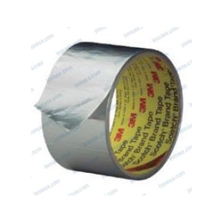 3M - CINTA ALUMINIO 3M, 50mm ANCHO x 3,2m LARGO