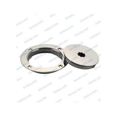 TAPA REGISTRO INOX 3", 120mm