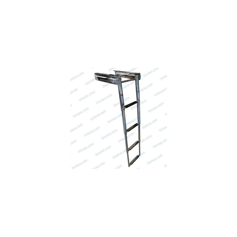 ESCALERA INOX 4p BAJO PLATAFORMA, 300 x 395 x 75mm...DEP