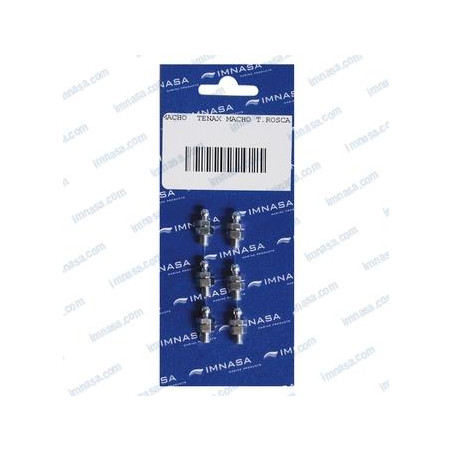 MACHOS ROSCA TENAX M5 x 16mm INOX (10u)