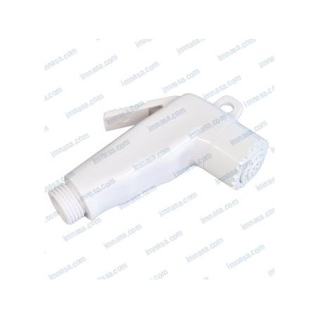 BRAZO DUCHA BLANCA c/DIFUSOR, BLANCO, 1/2" BSP-20