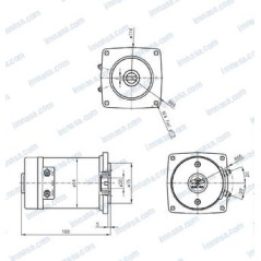 Cima - MOTOR MOLINETE 12v 1000w, PROJECT X2