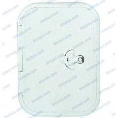 TAPA REGISTRO PVC, Bca.280 x 375 mm, c/LLAVE