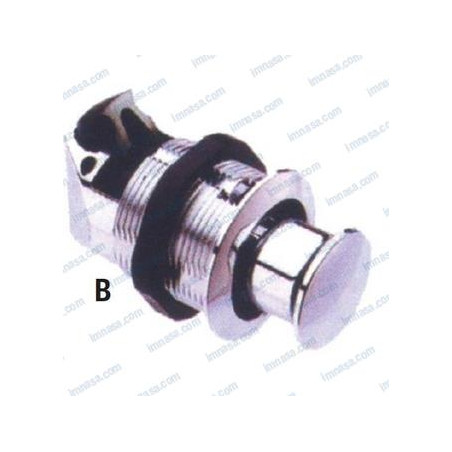 Southco - CIERRE PULSANTE CROMADO, TURN TO OPEN......