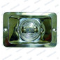 LUZ ALCANCE RECTANGULAR, EMPOTRADA, INOX, 12v, LED