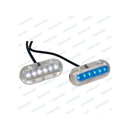 LUZ SUBMARINA, 12v, IP68, 150mA, BLANCA