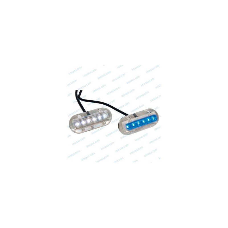 LUZ SUBMARINA, 12v, IP68, 150mA, AZUL