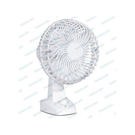 VENTILADOR PLASTICO BLANCO 12v