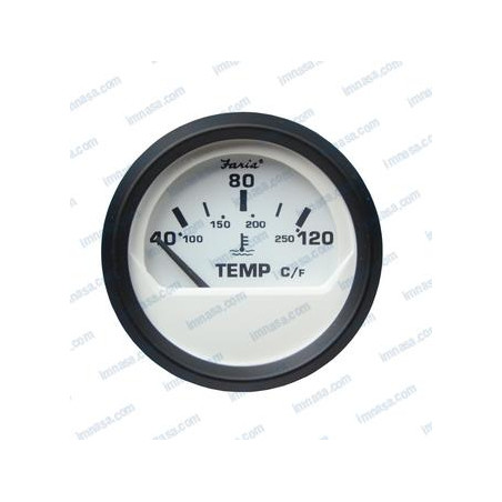 Faria - INDICADOR TEMP.FARIA NEGRO, 12v, 120ºC