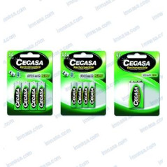 Cegasa - PILAS AA RECARGABLES 1,5v, JUEGO (4)