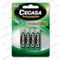 PILAS AAA RECARGABLES 1,5v, BLISTER