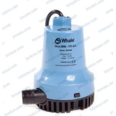 Whale - BOMBA ACHIQUE 24v 126 l/m 2000 GPH