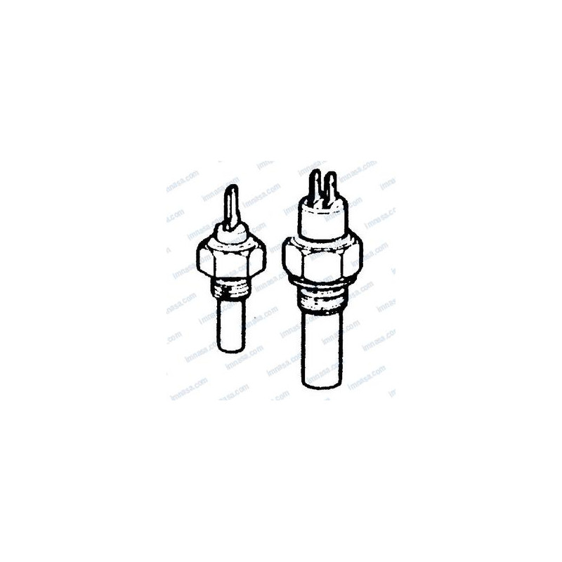 SENSOR TEMPERATURA VDO 120º 1/4 DUAL