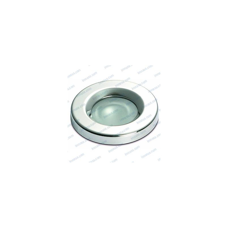 PLAFON LUZ EMPOTRADO, AQUARIUS, INOX, LED, 3,6w