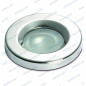 PLAFON LUZ EMPOTRADO, AQUARIUS, INOX, LED, 3,6w