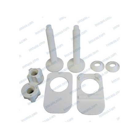 BISAGRAS WC, KIT, TAPA PLASTICO, COMPACT(COMPACT y CONFORT)