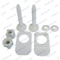 BISAGRAS WC, KIT, TAPA PLASTICO, COMPACT(COMPACT y CONFORT)