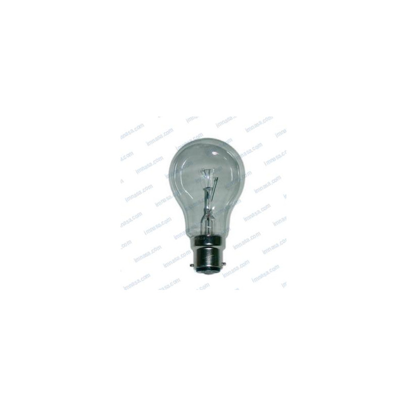 BOMBILLA B22, 24v, 40w, 60 x 103mm