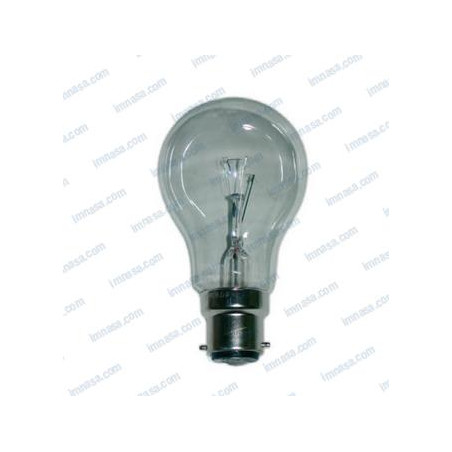 BOMBILLA 60x103 B22 24V/40W