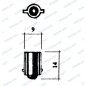 BOMBILLA 12v 20w BA9S