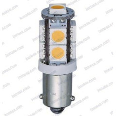 BOMBILLA BA9S, 12v LED, 1,2w, 34,6 x 9,2mm