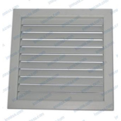 Thermowell - REJILLA PVC BLANCA, 300 x 300mm, p/AIRE