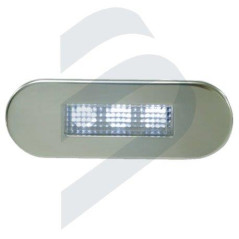 LUZ CORTESIA LED INOX, 12v. 85 x 30mm (216214)