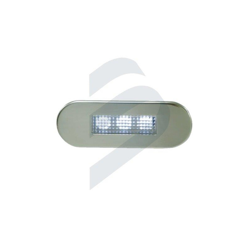 LUZ CORTESIA LED INOX, 12v. 85 x 30mm (216214)