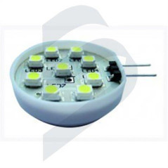 BOMBILLA LED G4 HORI.9leds 12v 3000K