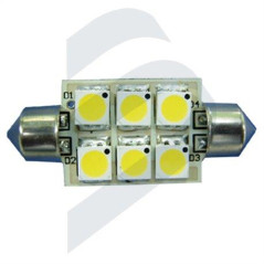 BOMBILLA FESTON LEDS (6) 37mm 10/30v-BF