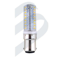 BOMBILLA SILICONADA LED, 12-33v, BA15D, BLANCO FRIO