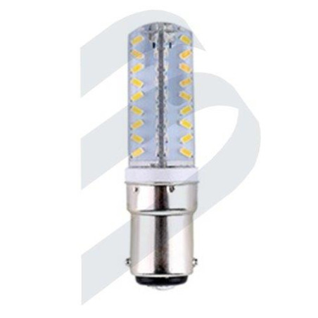 BOMBILLA LED, 12-33v, BA15D, BLANCO FRIO