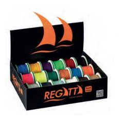 Regatta - CABO ROLLITO 3mm, COLORES SURTIDOS FLUOR LISO