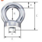 TUERCA c/OJO WICHARD 10 x 150mm