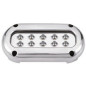 LUZ SUM.INOX 10LEDS AZUL 10-30V IP68 SUP