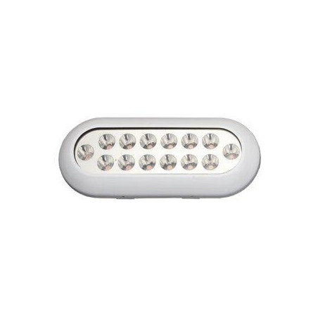 LUZ SUM.POLIMERO 14LEDS AZUL 10-30V IP68