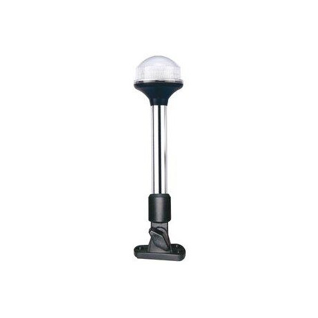 LUZ TODO HORIZONTE ABATIBLE 230 mm LED NEGRA