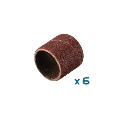 Dremel - LIJAS DIAMETRO 13 mm, GRANO 60 (DR4008) KIT DE 6