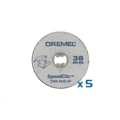 Dremel - DISCOS DE CORTE METAL SPEEDCLIC (DRSC456) KIT DE 5