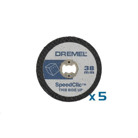 DISCO DE CORTE DE PLASTICO, DREMEL, SPEEDCLIC (DRSC476) KIT DE 5