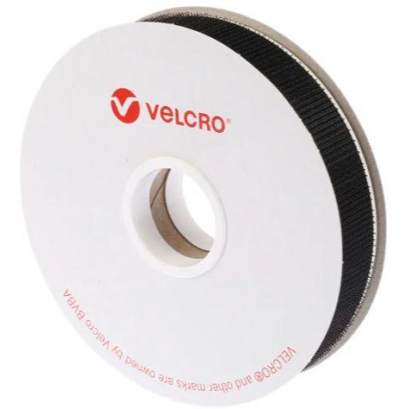 CINTA DE GANCHO, VELCRO, Ng., 20mm, p/m...