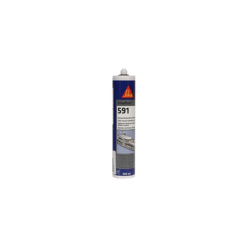 ADHESIVO SIKAFLEX 591 Bl. 300ml SELLADOR HIBRIDO