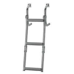 ESCALERA INOX PELDAÑOS CORTOS