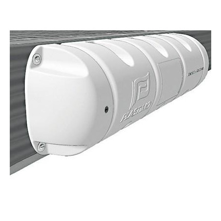 DEFENSA BUMPER 1/2, 250 x 900mm, BLANCA (SIN TAPÓN NEGRO PARA RELLENADO)