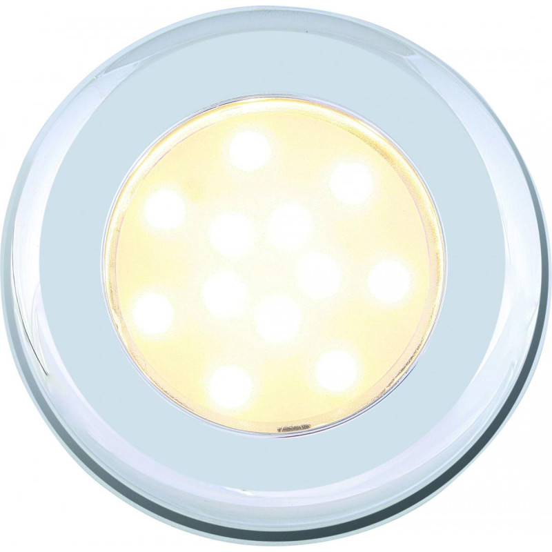 LUZ CROMADA 9 Leds + INTERRUP