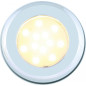 LUZ CROMADA 9 LEDS + INTERRUPTOR