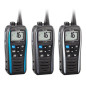 VHF PORTATIL ICOM 5W, IPX7, FLOTA, USB, AZUL