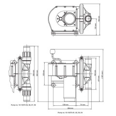 Johnson - BOMBA JOHNSON, VIKING POWER, AGUAS NEGRAS, 24v, 32 l/m, 10-13373-04